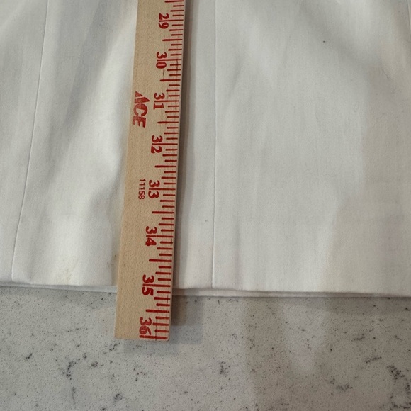 T Tahari White Cali Sleeveless Dress Women’s Size 4 Cotton Elastane Gold NWT - Picture 9 of 11